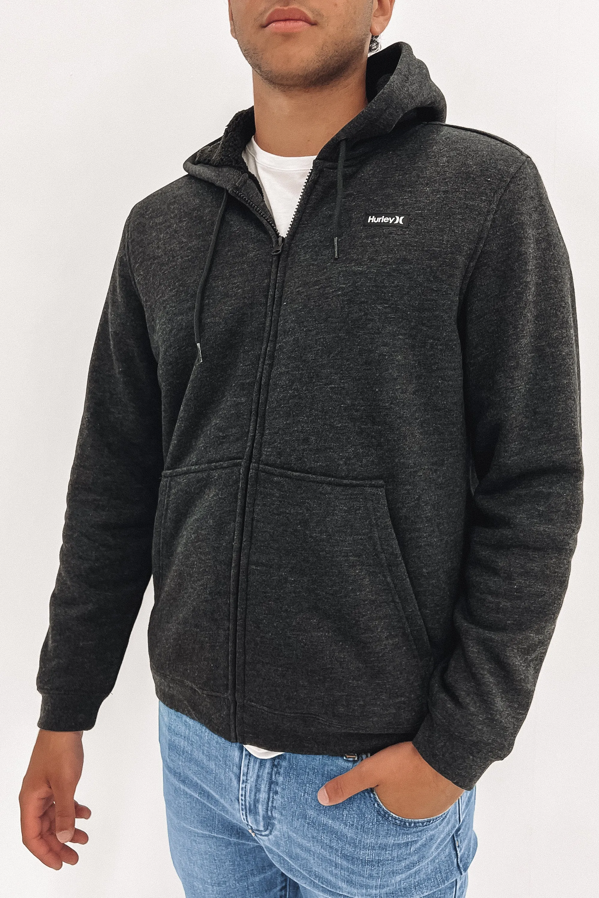 Alps Zip Fleece Black Heather