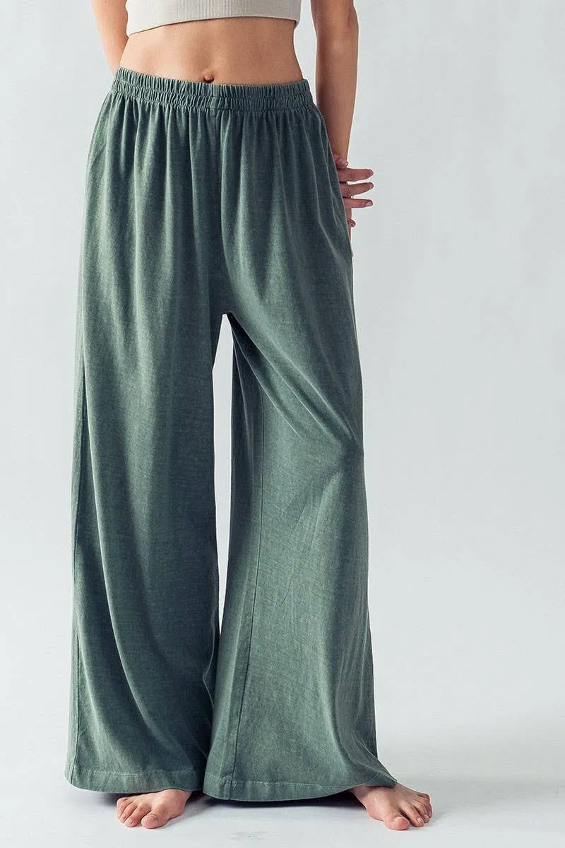 ALYSSA RELAXED FIT FLARE PANTS