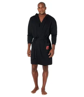 Brushed Fleece Hooded Robe