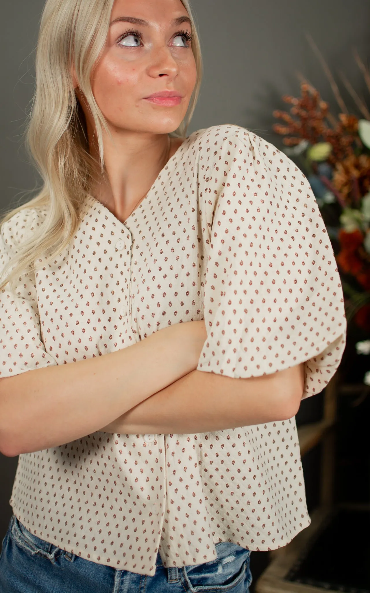 Burlwood Country Blouse