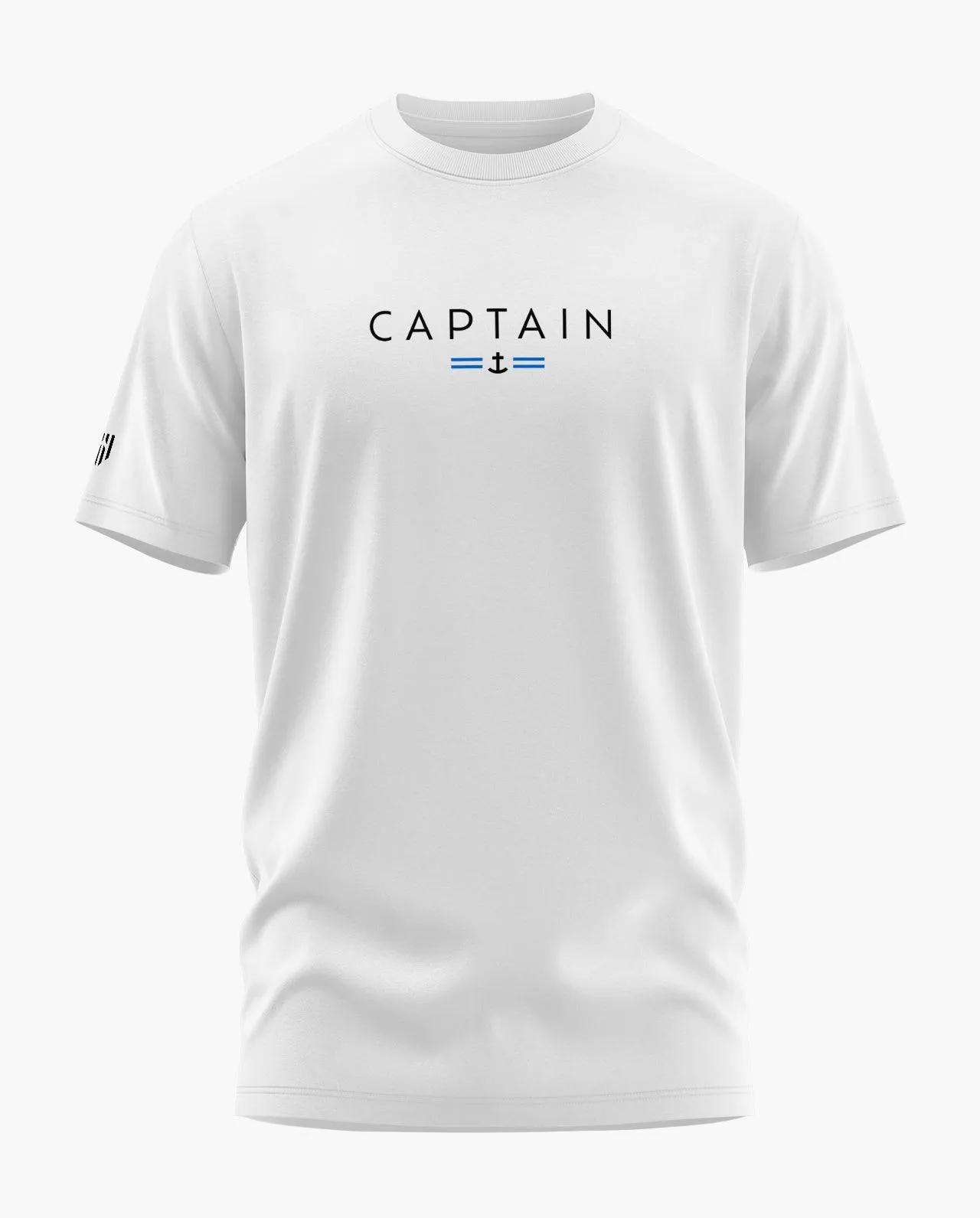 Captain Navy Signature LuxeSoft Cotton T-Shirt