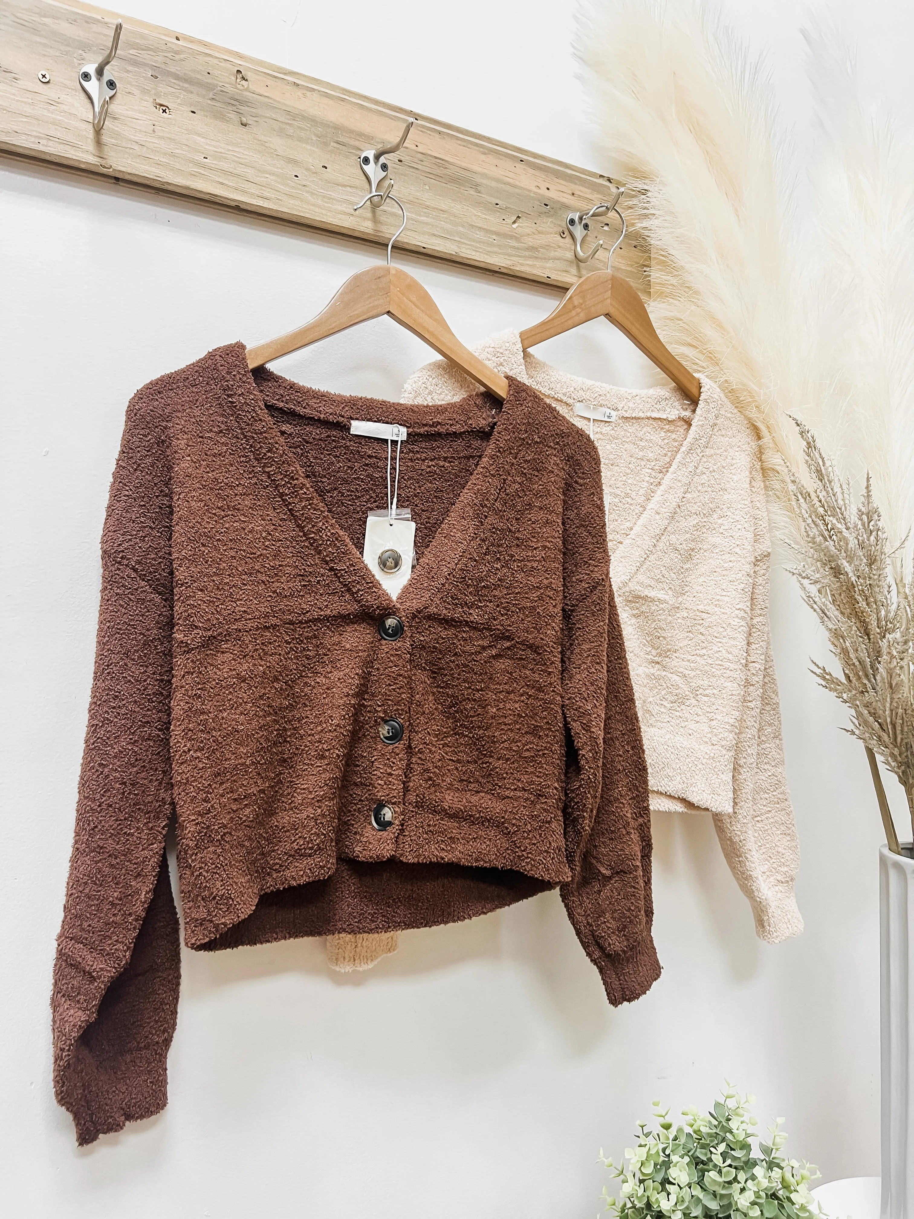 Cassie Cozy Button Cardigan