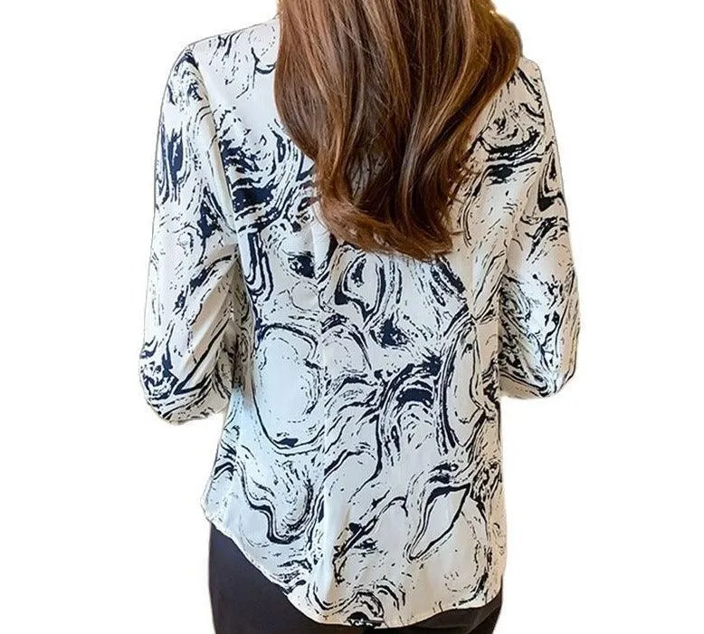 Casual Elegant Women's Stylish office Printed Shirts