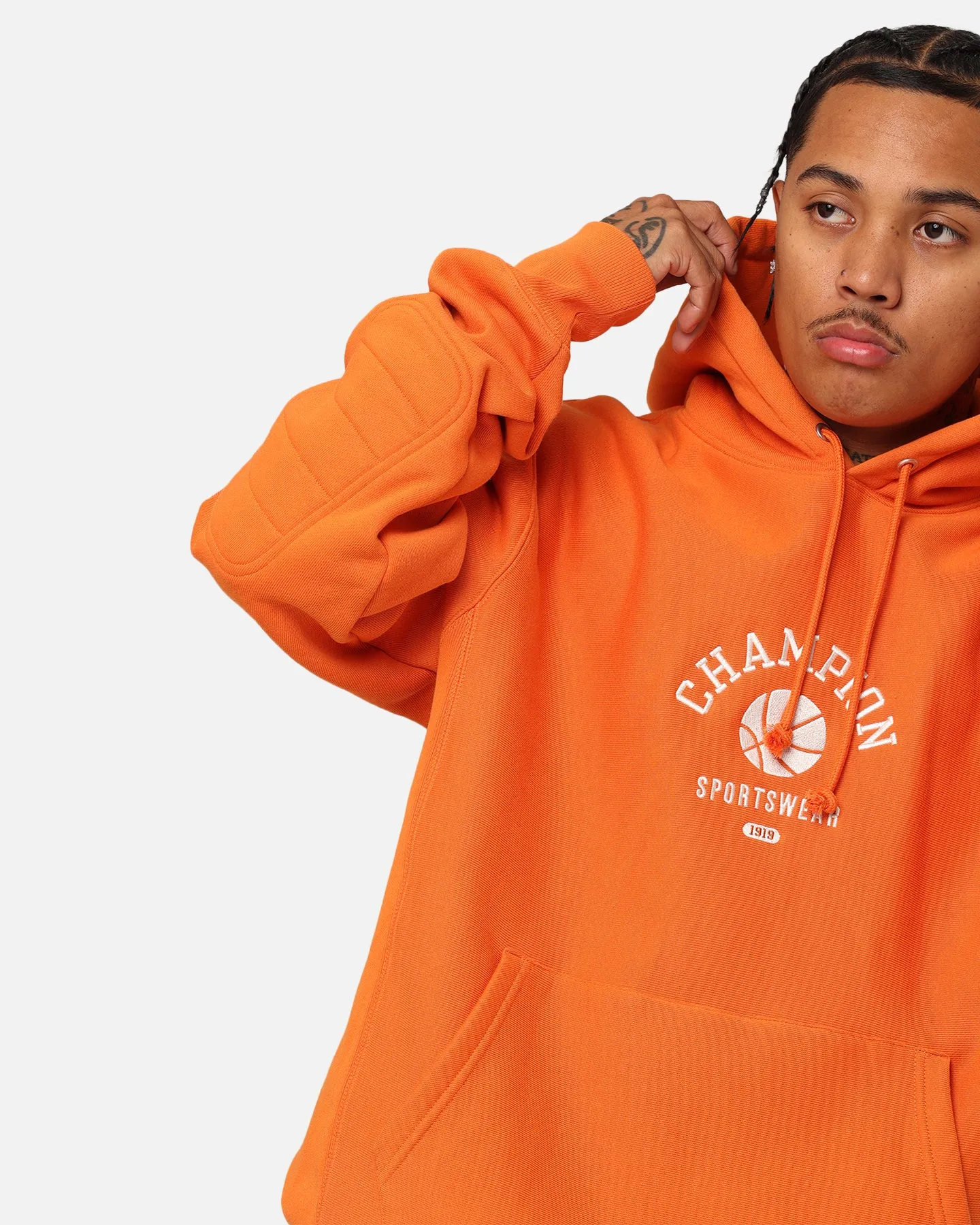 Champion Reverse Weave Clubhouse Hoodie Versus