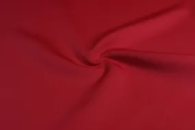 Cherry Red Double Side Neoprene Fabric