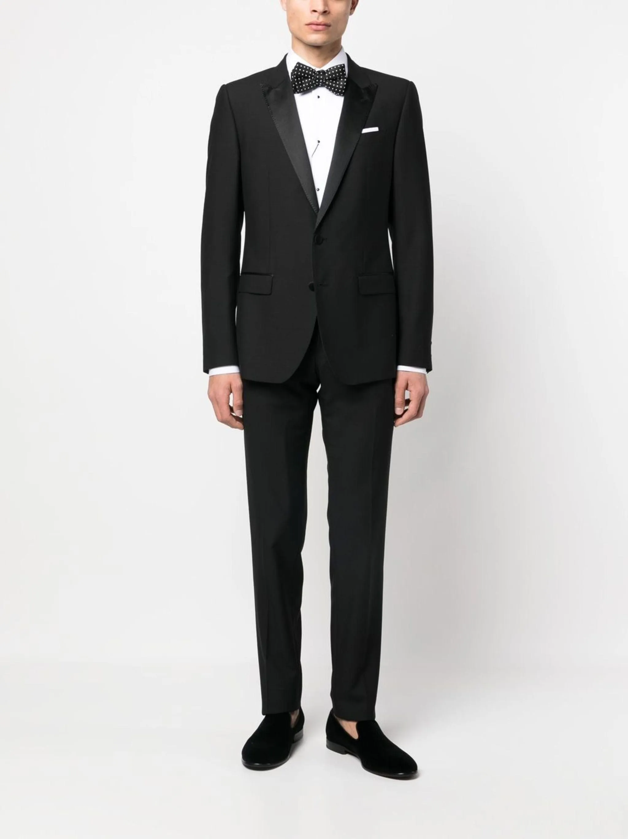 Contrasting Tuxedo Shirt