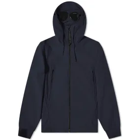 Cp Company A/W Lined Goggle Soft Shell-R In Navy