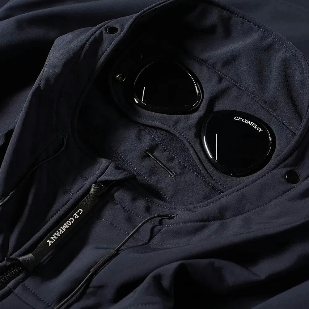 Cp Company A/W Lined Goggle Soft Shell-R In Navy