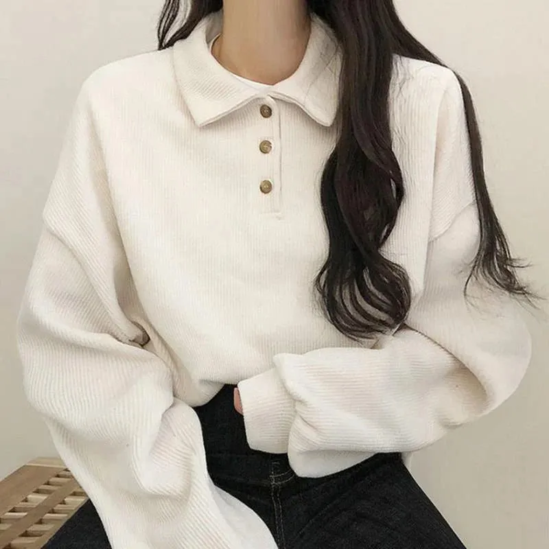 Elowen - Elegant Long Sleeve Top for Women