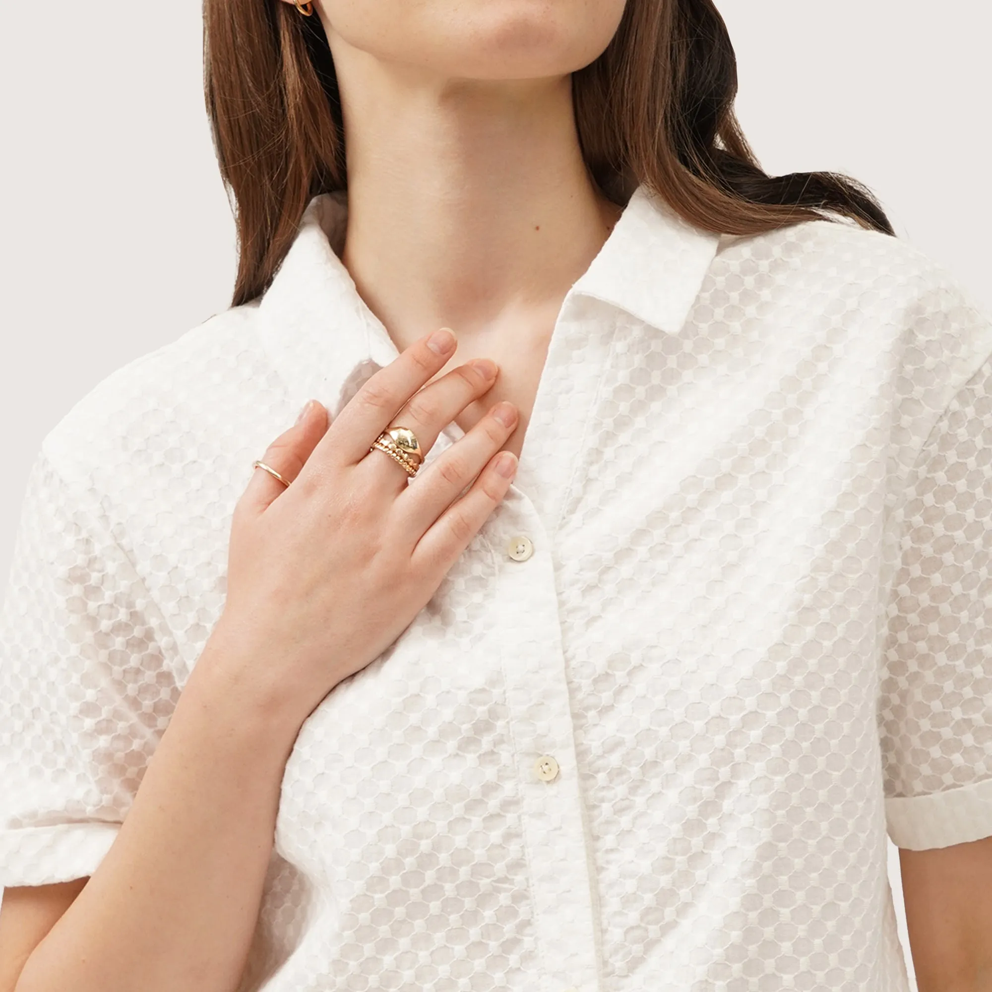 Eyelet Shirt