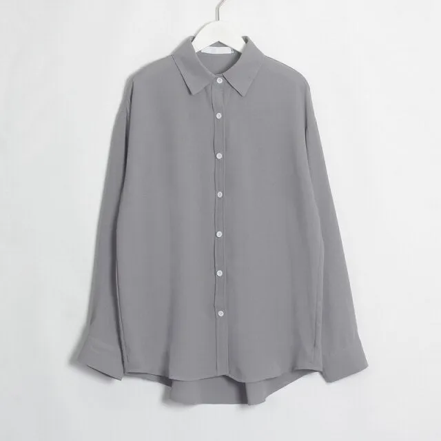 FashionSierra - Women Elegant Solid Blouse