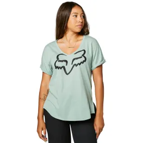 Fox Racing Womens Boundary T-Shirt Eucalyptus Green