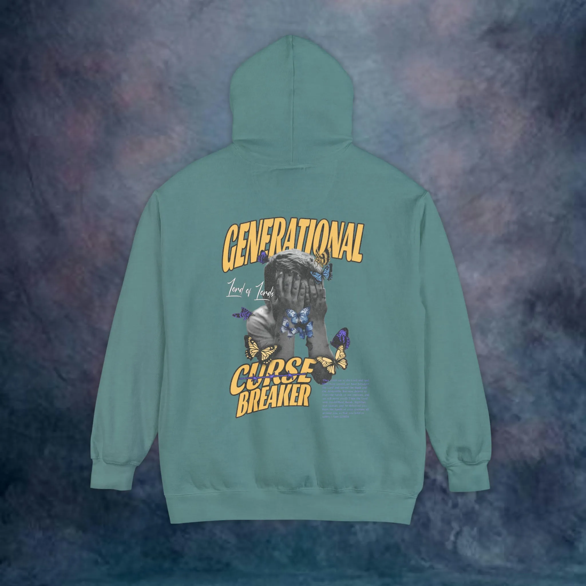 Generational Curse Breaker Garment-Dyed Hoodie