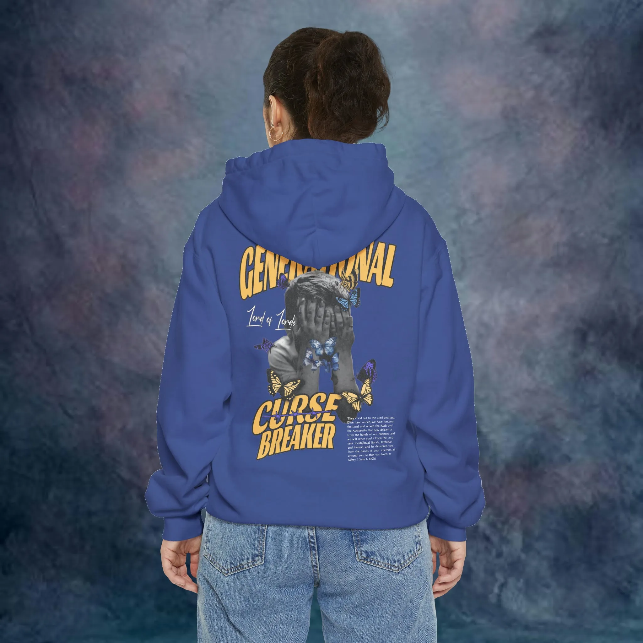 Generational Curse Breaker Garment-Dyed Hoodie