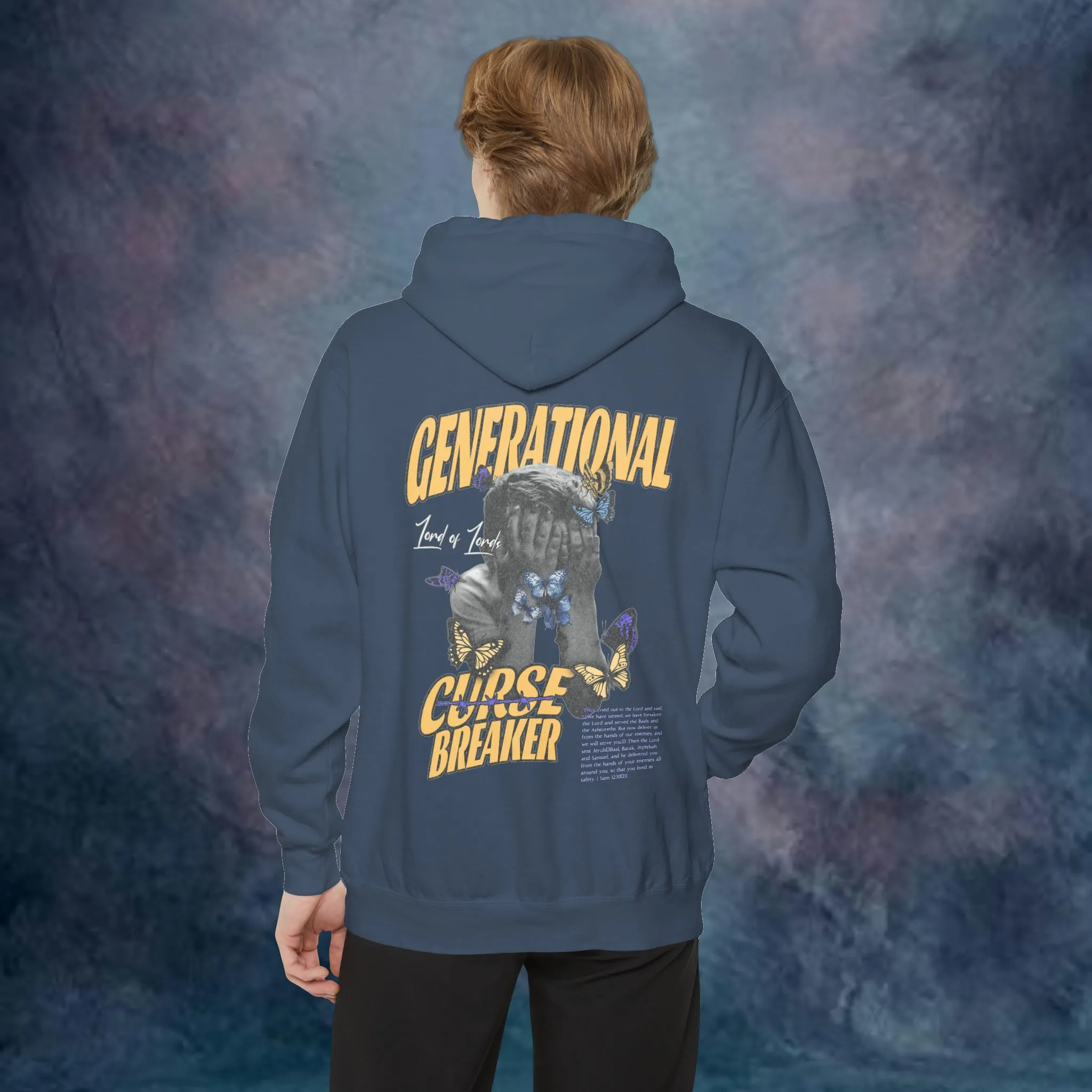 Generational Curse Breaker Garment-Dyed Hoodie