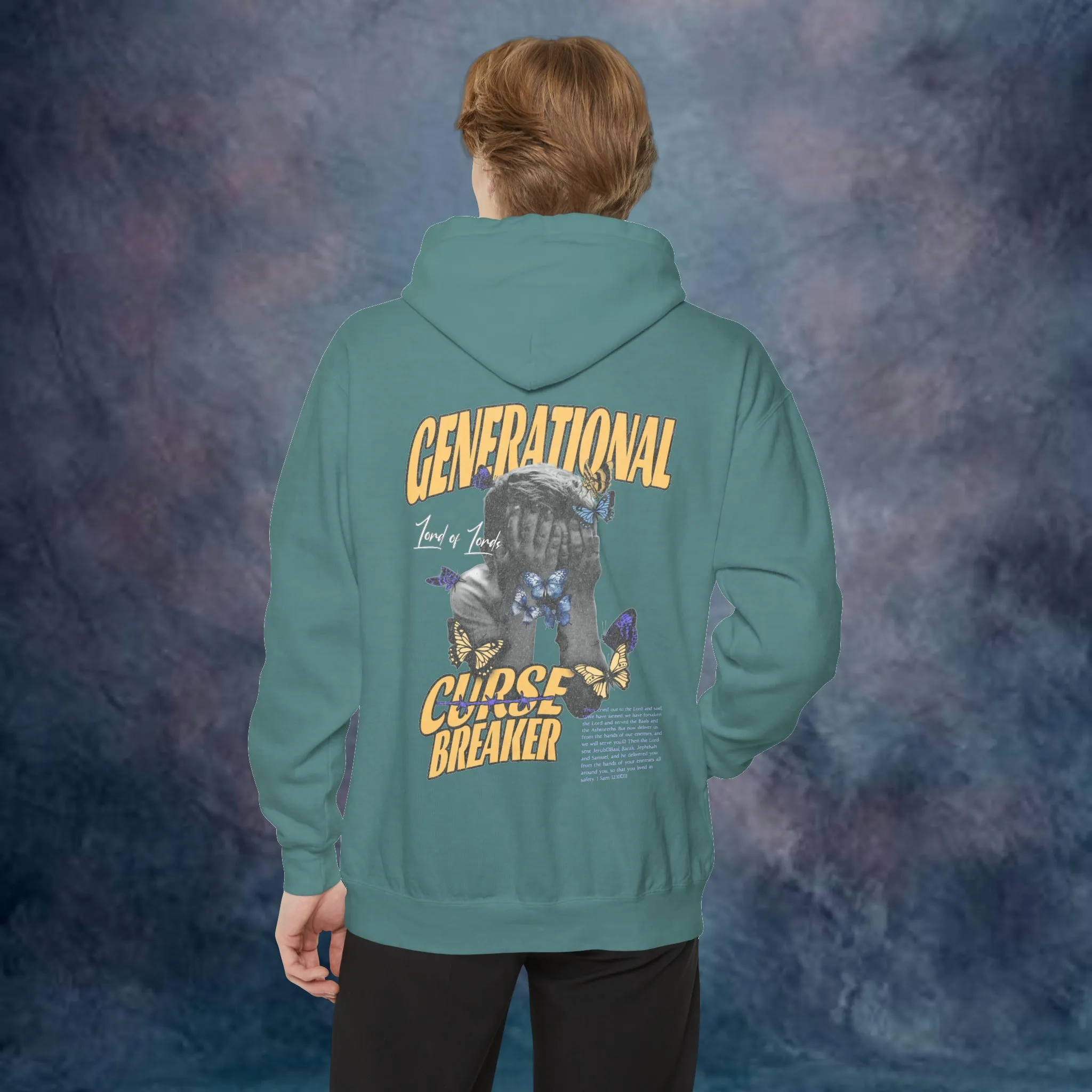 Generational Curse Breaker Garment-Dyed Hoodie