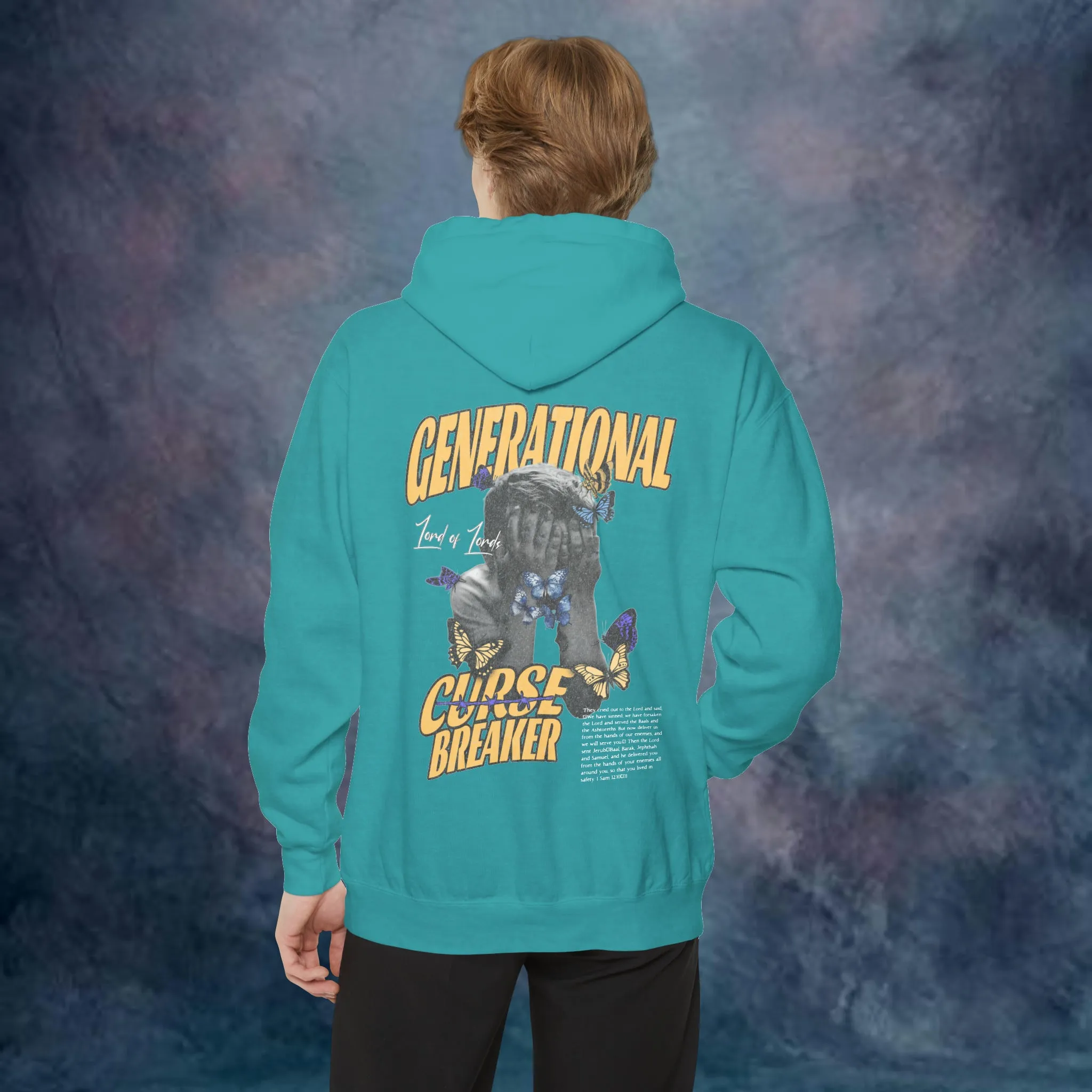 Generational Curse Breaker Garment-Dyed Hoodie