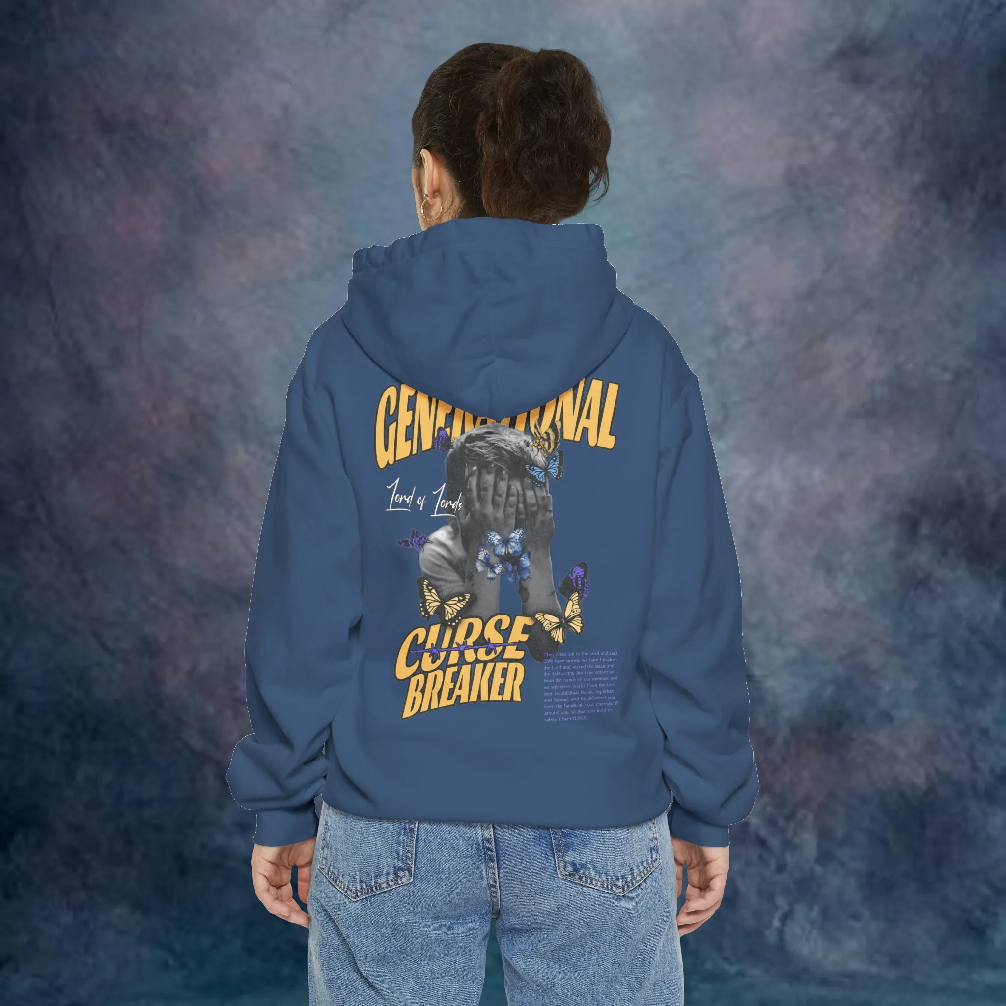 Generational Curse Breaker Garment-Dyed Hoodie