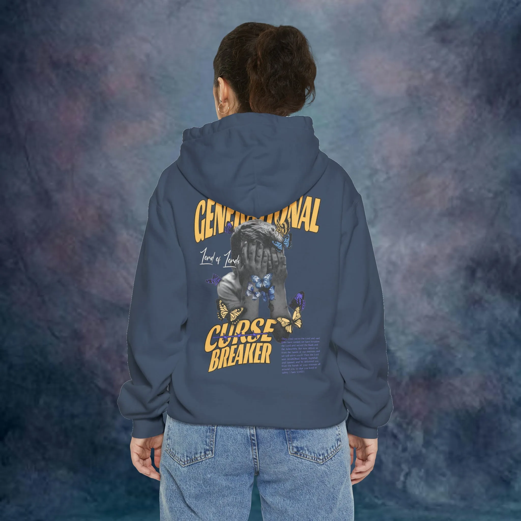 Generational Curse Breaker Garment-Dyed Hoodie