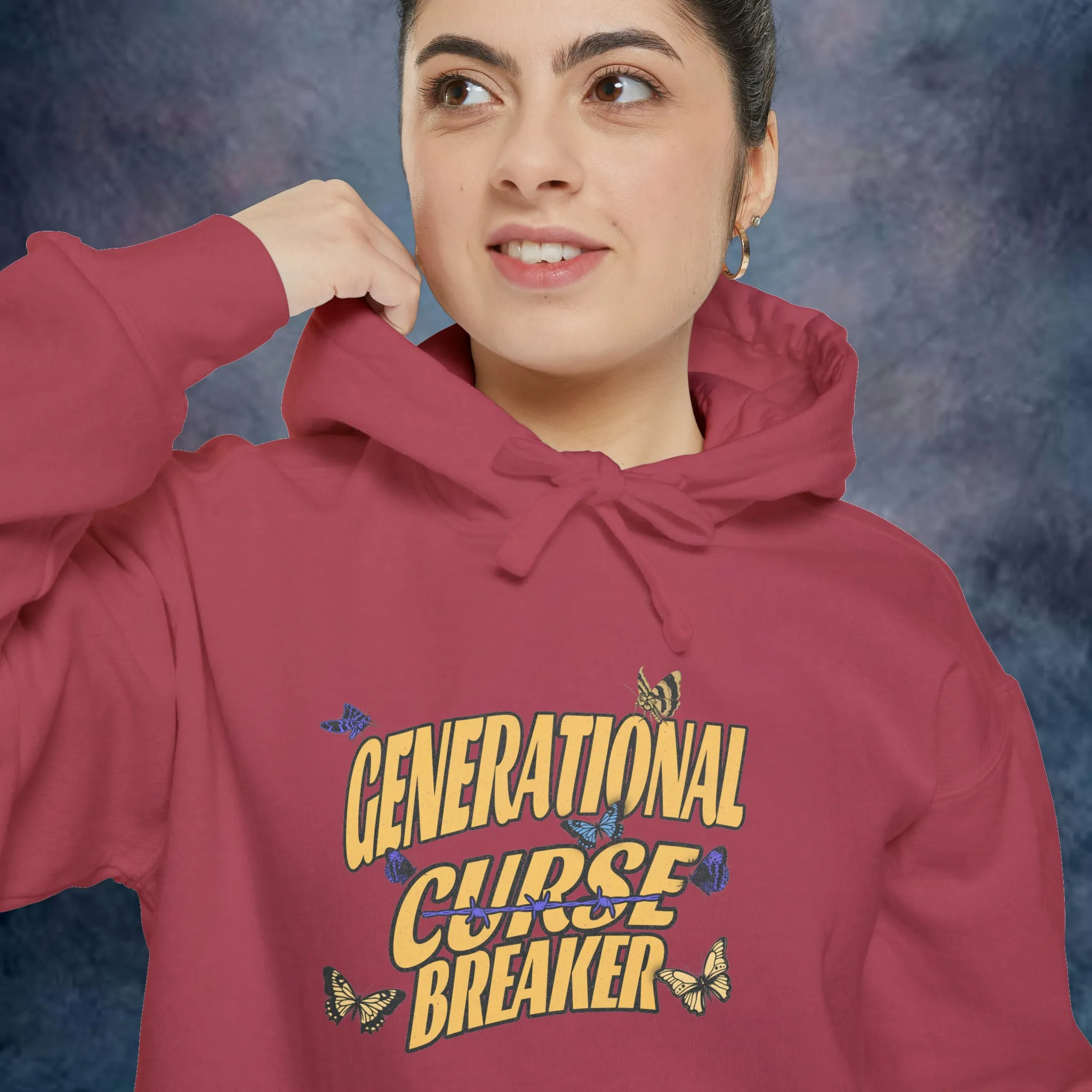 Generational Curse Breaker Garment-Dyed Hoodie