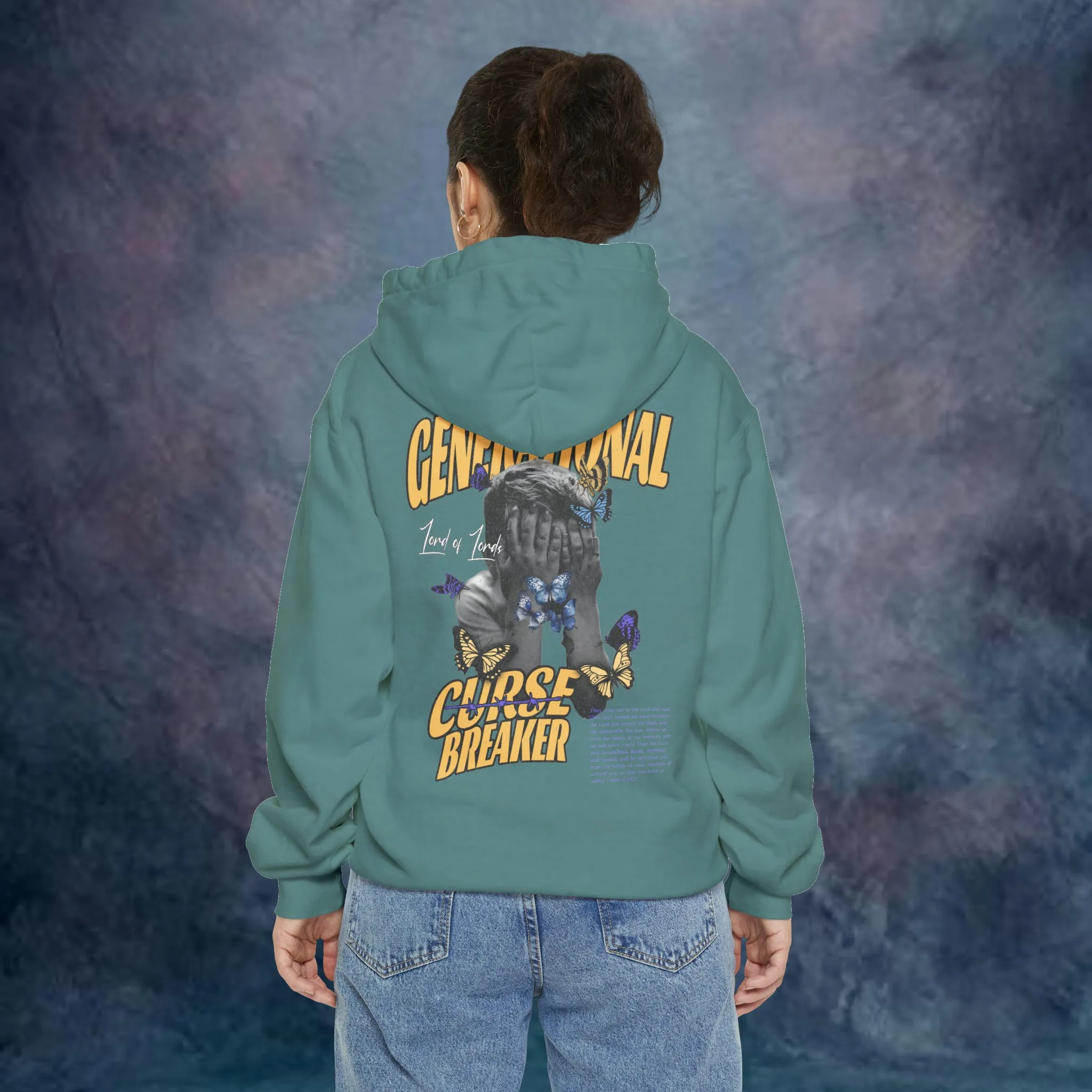 Generational Curse Breaker Garment-Dyed Hoodie