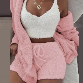 Ivyshape | Cozy 3-Piece Sweater Set for Women