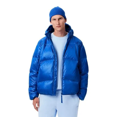 Lacoste Men's A-Line Coat (BH2889_Blue_HJM_50)