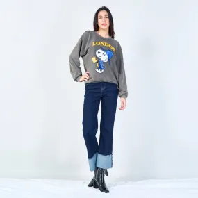 London graphic oversized sweatshirt wholesale