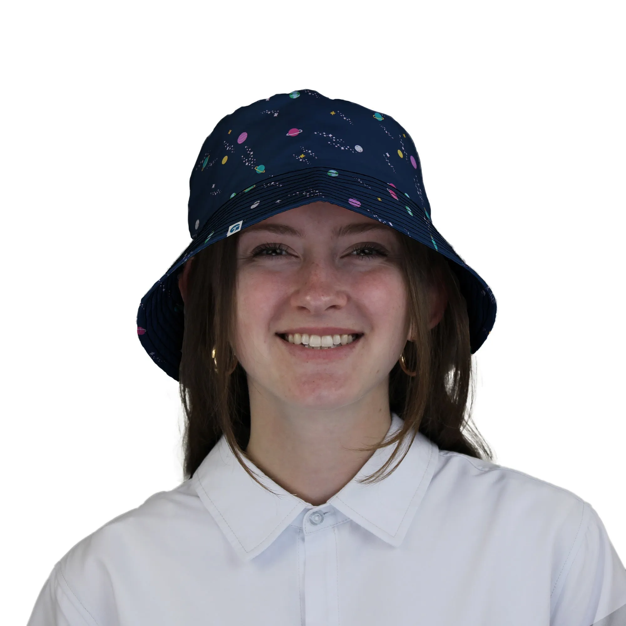 Lost in Space Planets Bucket Hat