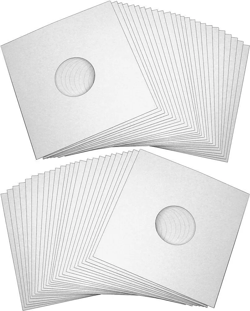 LP White Cardboard Album Jackets | 12"