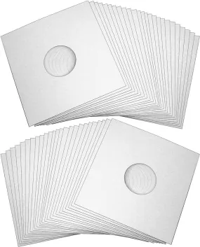 LP White Cardboard Album Jackets | 12"