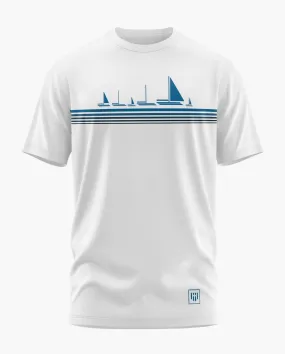 NAUTICAL HORIZON Signature LuxeSoft Cotton T-Shirt