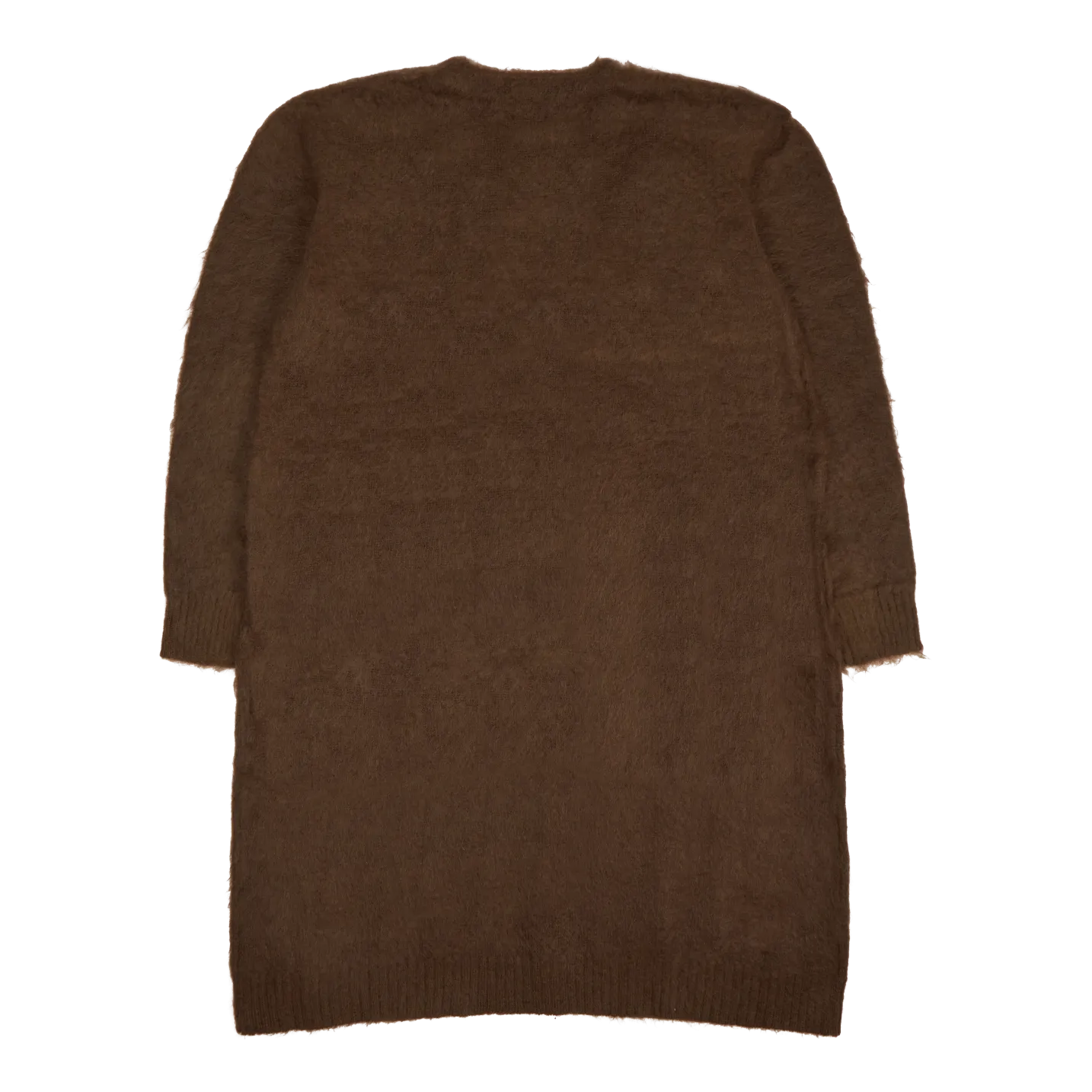 Needles Mohair Long Cardigan - Brown