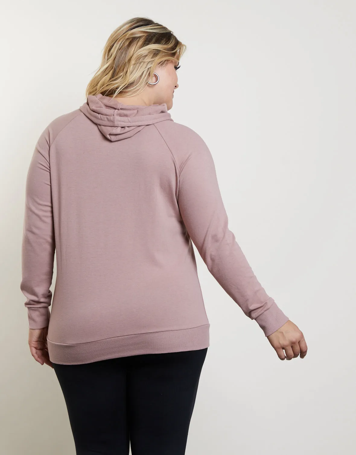 Plus Size Laid-Back Hoodie