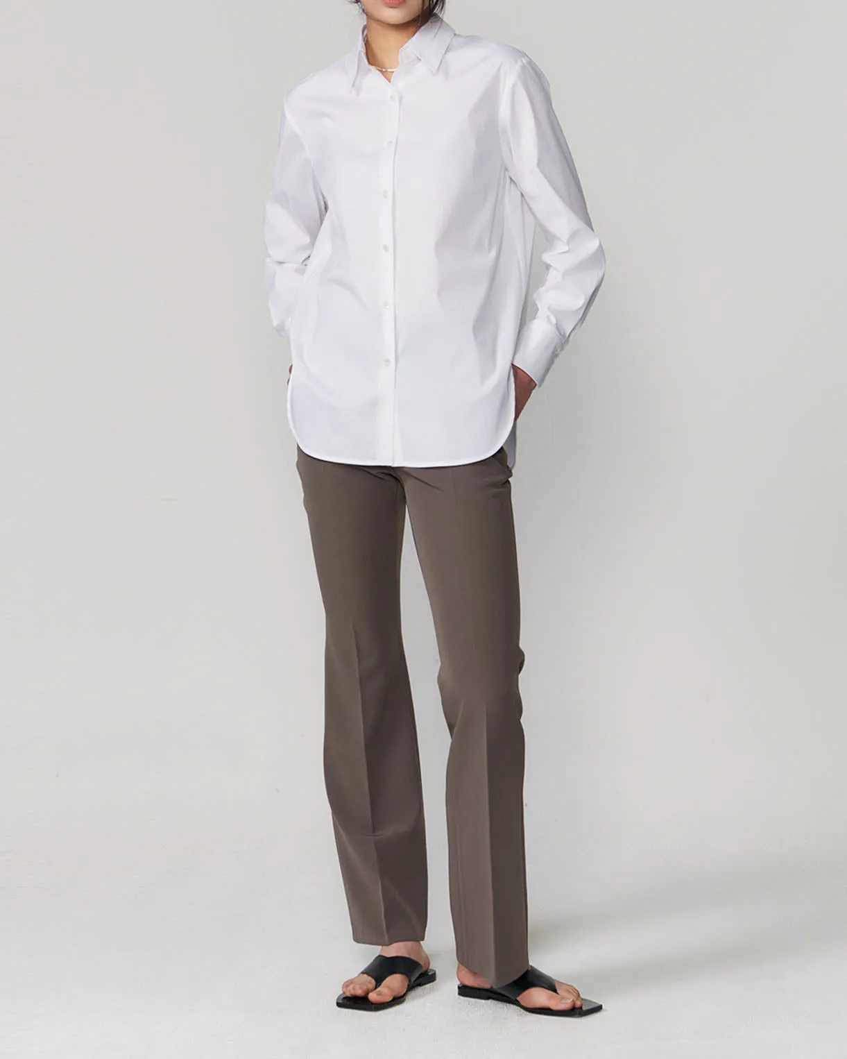 Poplin Classic Shirt White