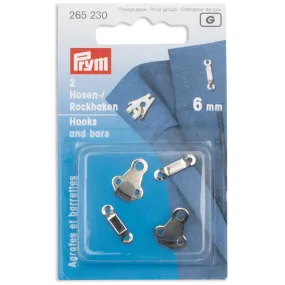 Prym Small Hook and Bars for skirts and trousers