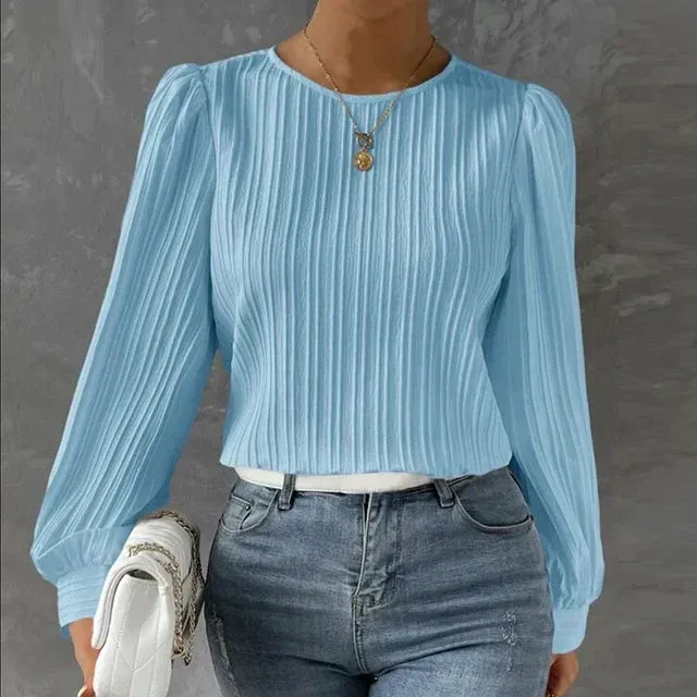 SAVANNAH | PLEATED BLOUSE