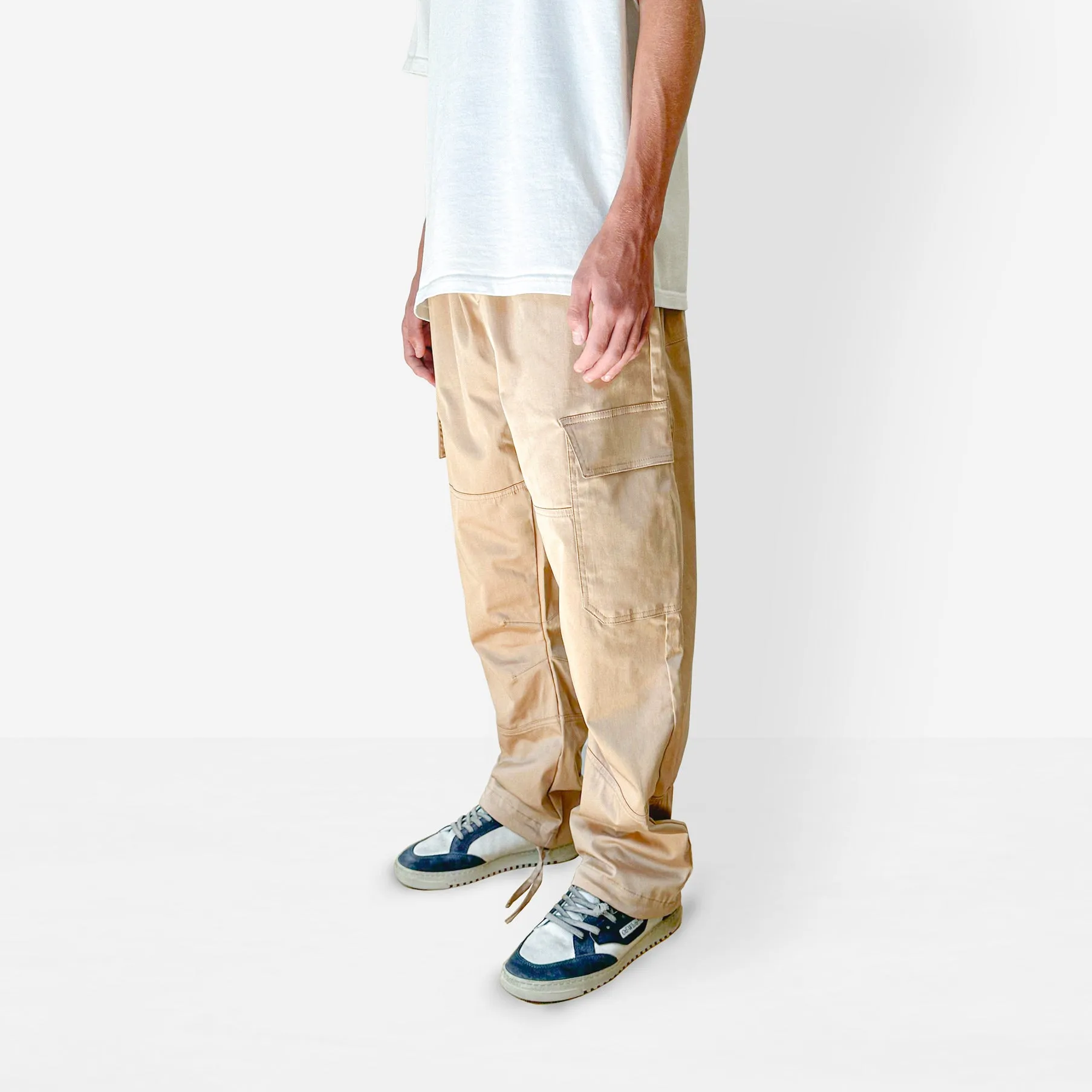 Soft Sand Cargo Pants.