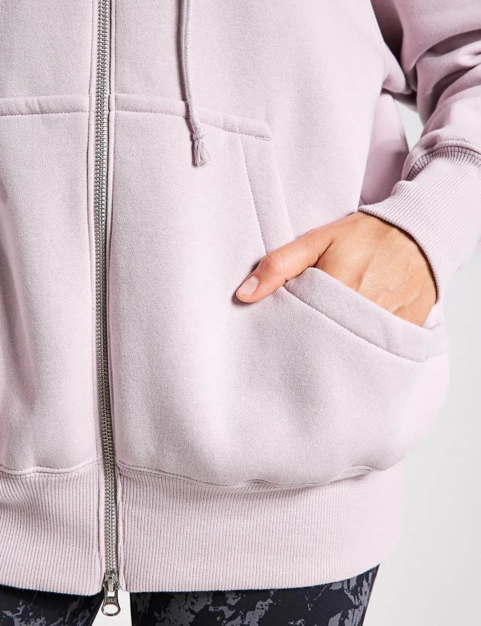 Sportswear Phoenix Fleece Oversized Hoodie - Platinum Violet/Sail