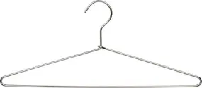 The Great American Hanger Company Slim Metal Suit Hanger, Box of 25 Thin and Strong Chrome Top Hangers for Shirt and Pants