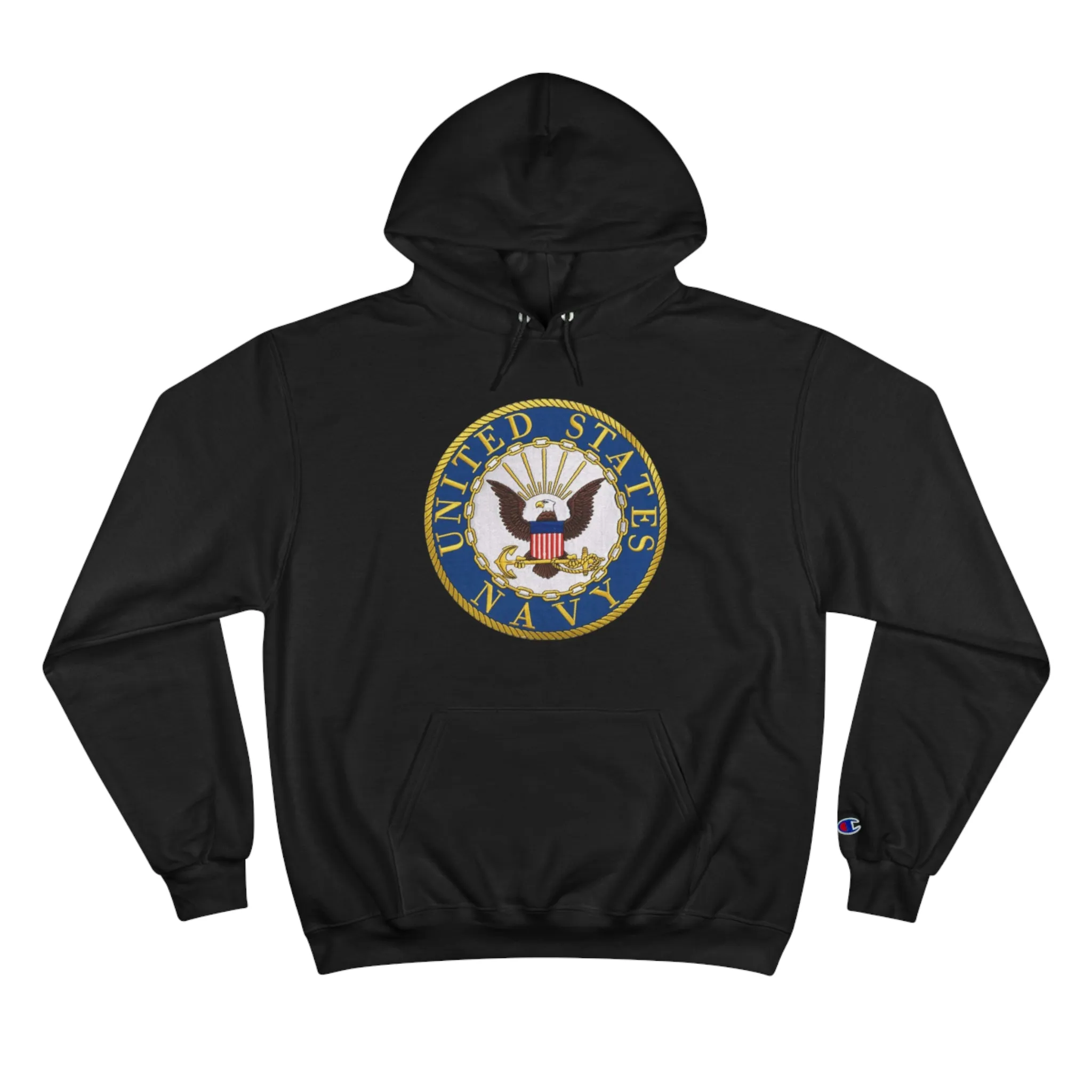 U.S. Navy-Champion Hoodie w/o image on back