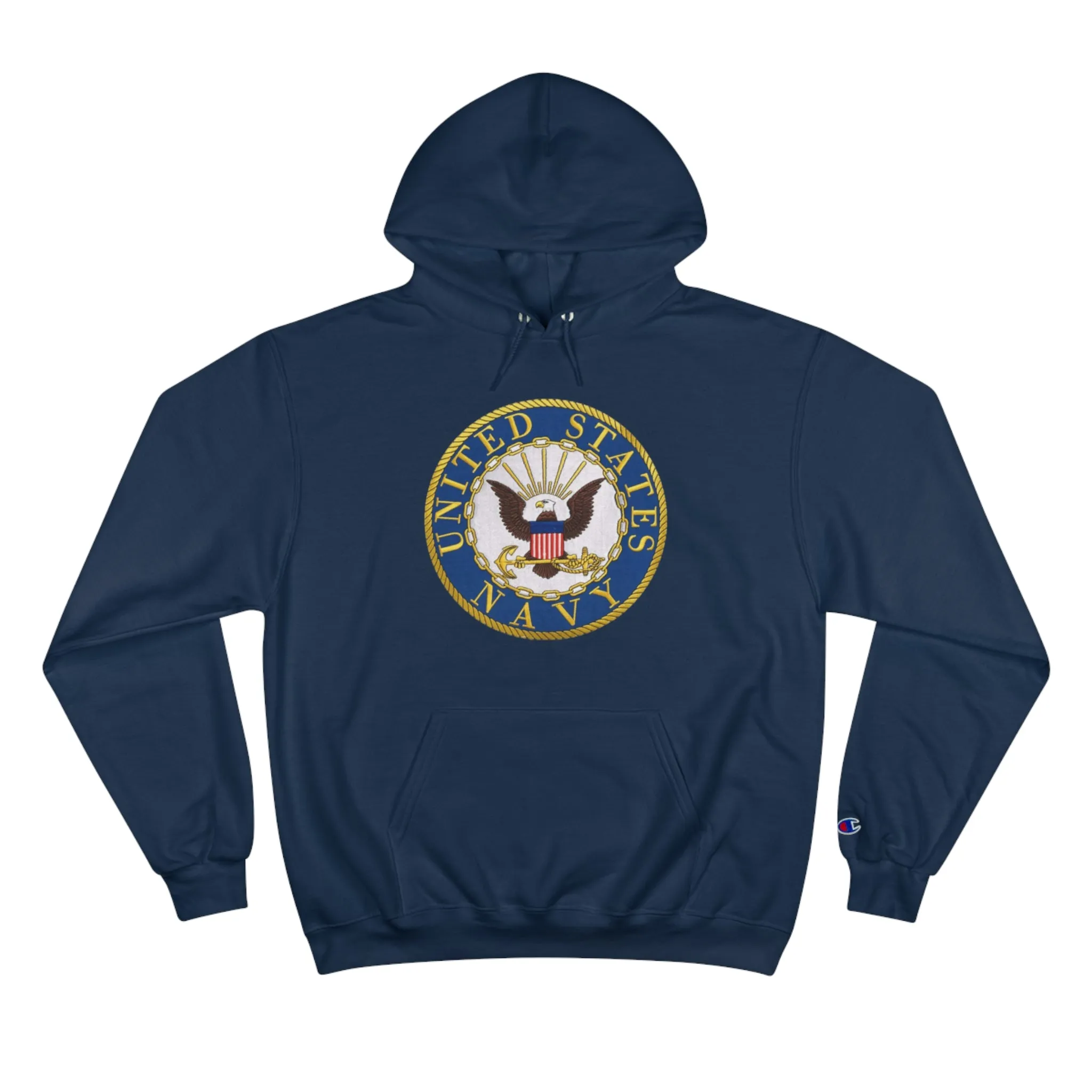 U.S. Navy-Champion Hoodie w/o image on back