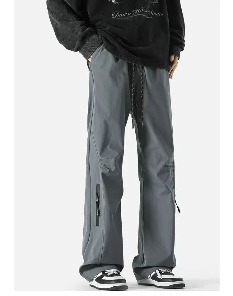 Water-Resistant Relaxed Fit Casual Pants