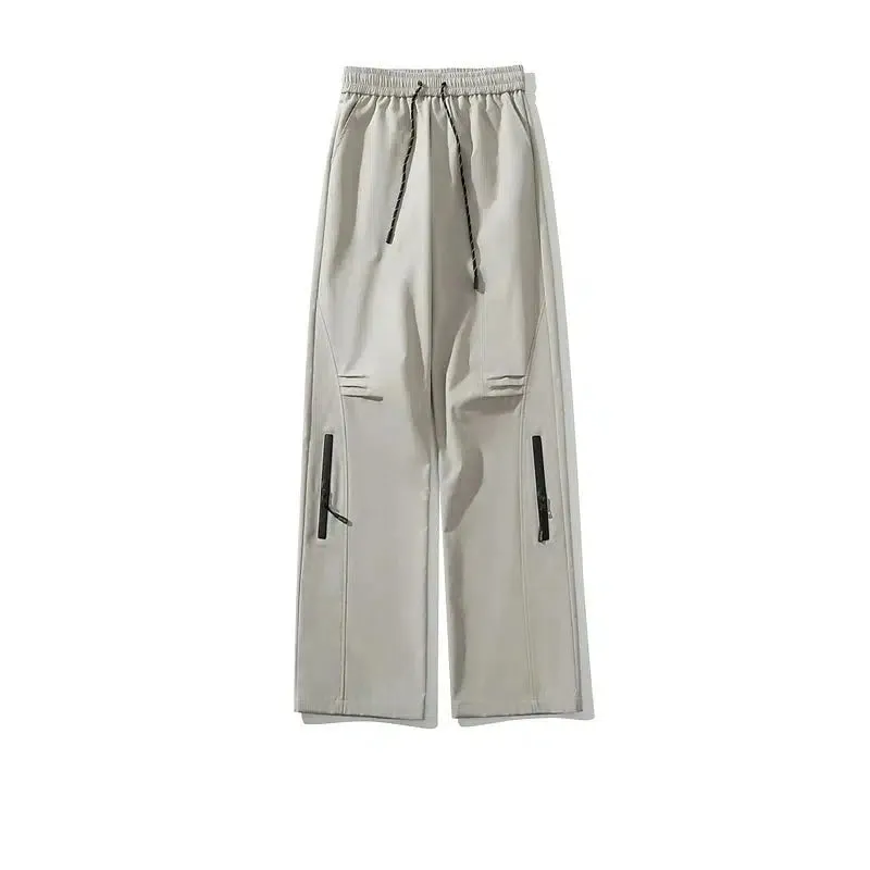 Water-Resistant Relaxed Fit Casual Pants