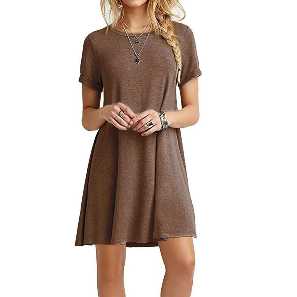 Women's Fashion Cool Trendy Short-sleeved Dress Blouses