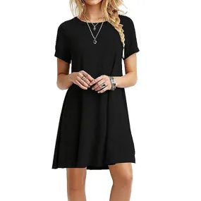 Women's Fashion Cool Trendy Short-sleeved Dress Blouses