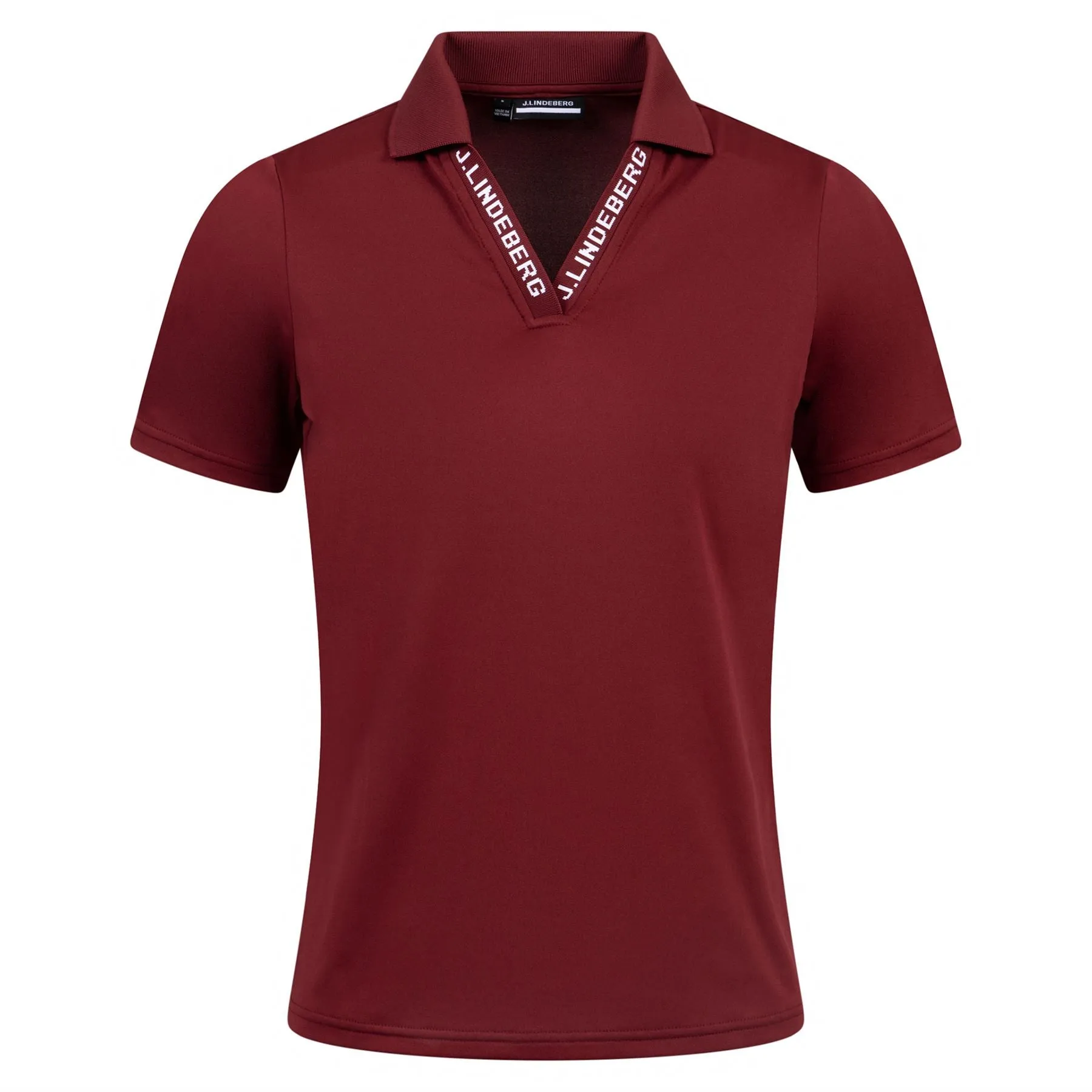 Womens Lorde Soft TX Jersey Polo Cabernet - AW24